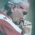 Penna con Papa - 85 x 57 - penna biro su elaborazione fotografica